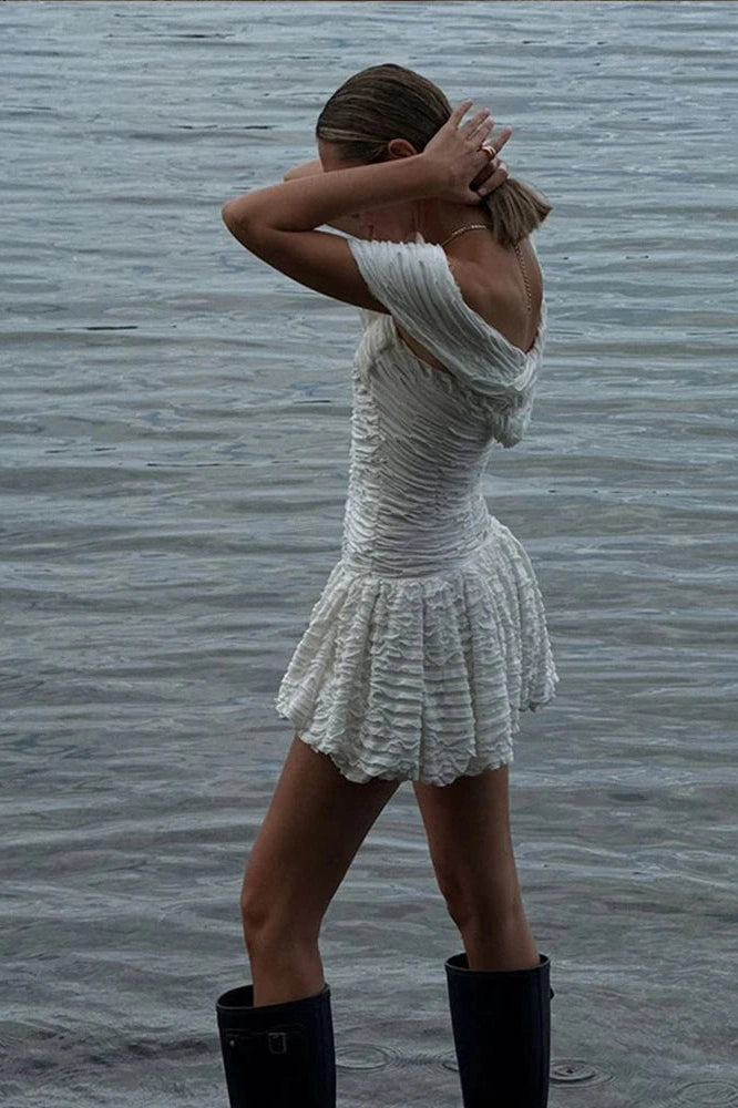 Off Shoulder Mini Dress