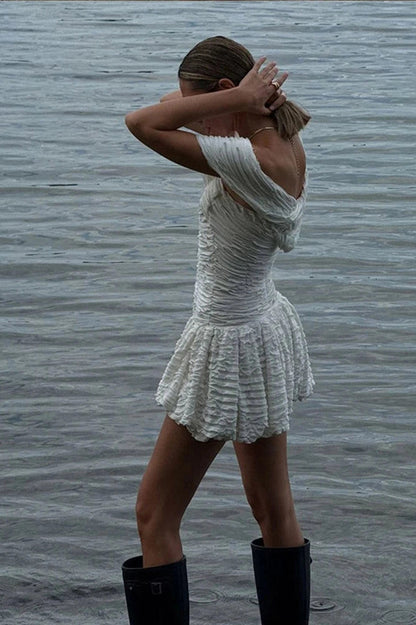 Off Shoulder Mini Dress