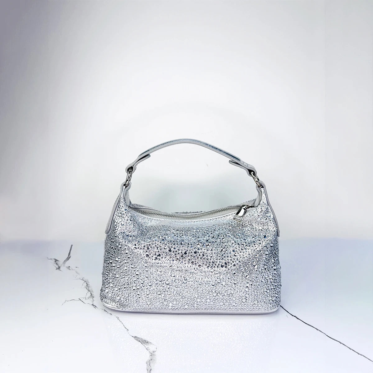Rhinestone Handbag By Cindy