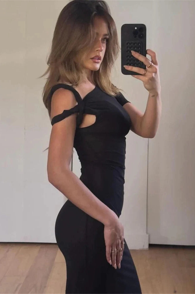 One-Shoulder Mini Dress