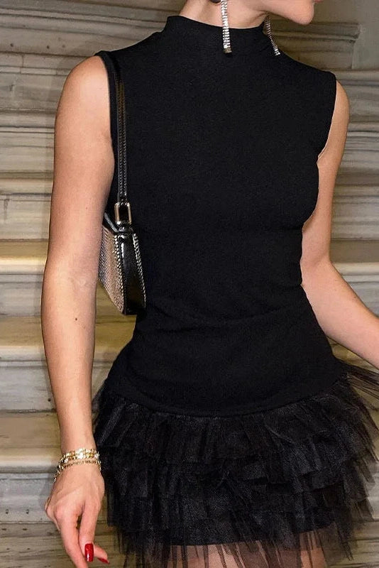Sleeveless Bodycon Mini Dress