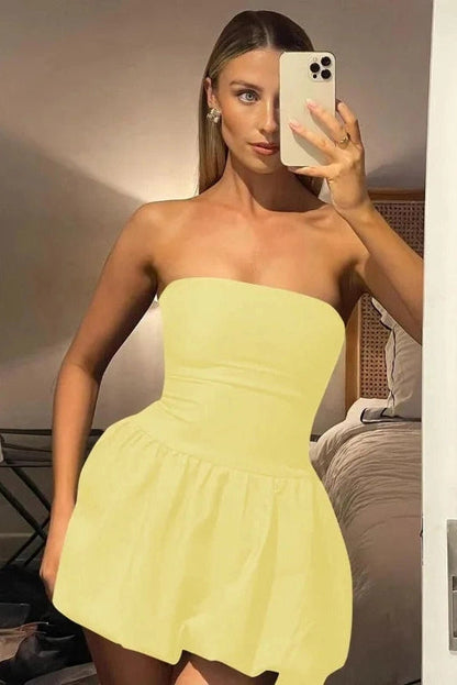 Backless Sleeveless Mini Dress