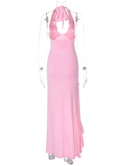 Lyrica Halter Corsage Dress