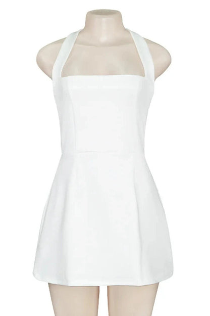 Sleeveless High Waist Bodycon Mini Dress