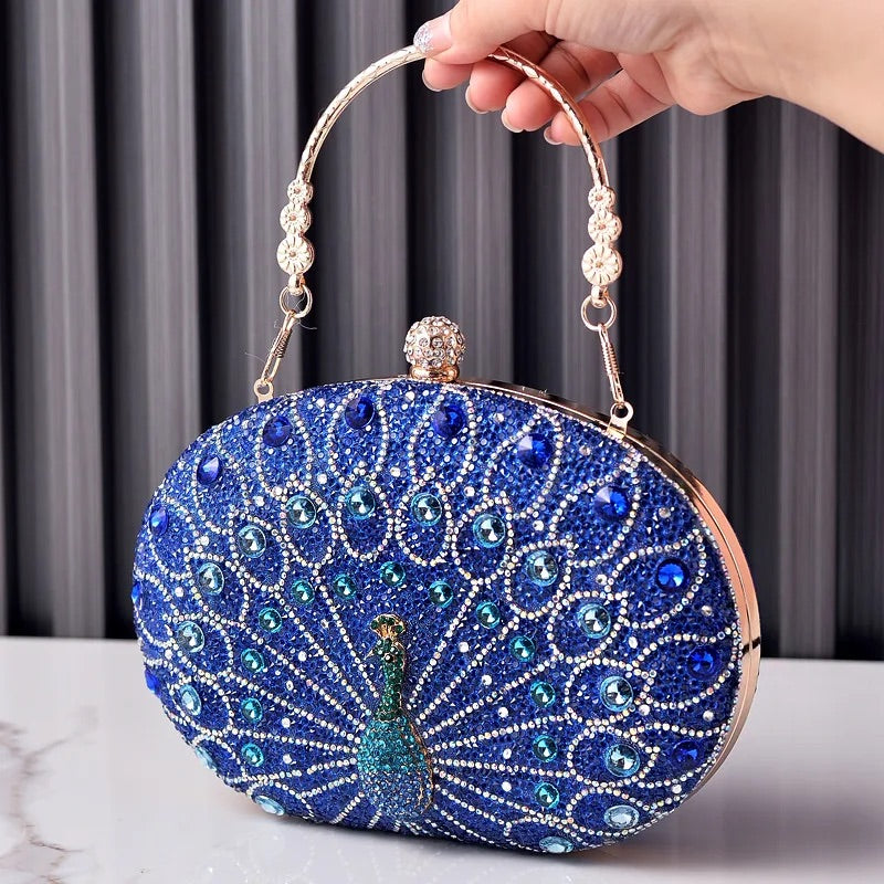 Madyson Clutch Bag With Rhinestones