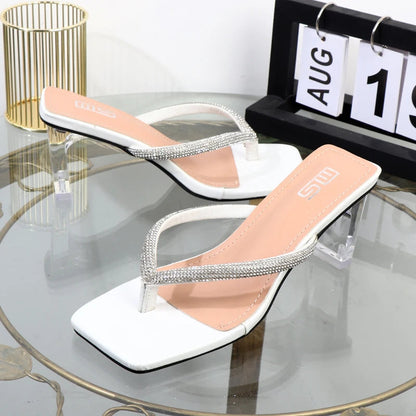 Summer High Heel Women Slippers - Factory Direct Sales
