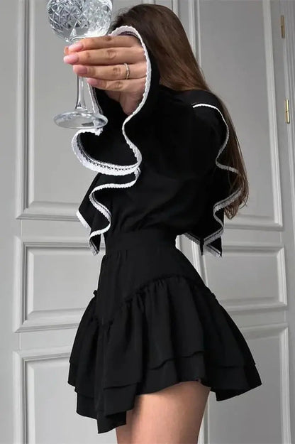 Patchwork Mini Dress