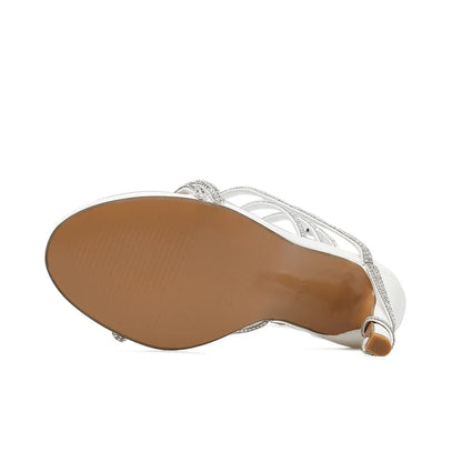 Crystal String Bead Sandals For Women’s Summer Fashion