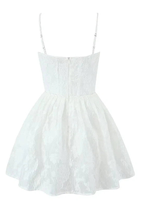 Slim Fit Sleeveless Patchwork Mini Dress