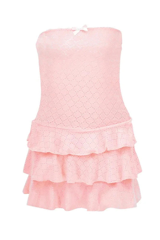 Strapless Slim Bodycon Mini Dress