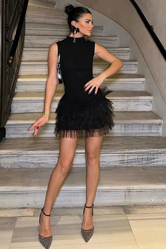 Sleeveless Bodycon Mini Dress