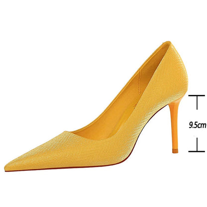 Fashion Office Pumps Gradient Color High Heels