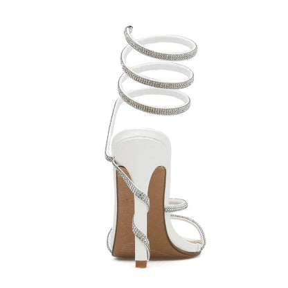Crystal String Bead Sandals For Women’s Summer Fashion