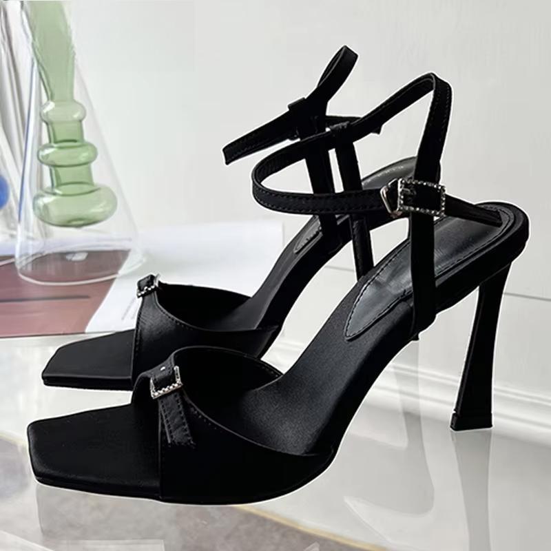 Modern Buckle Strap High Heel Sandals for Women