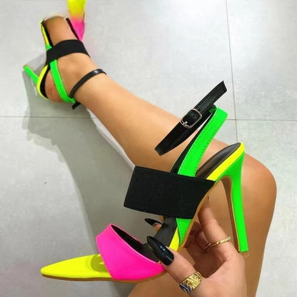 Pointed Toe High Heels Sandal for Women