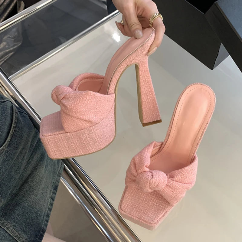 Catwalk Extreme Platform High Heels Slippers