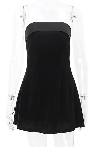 Patchwork Mini Dress