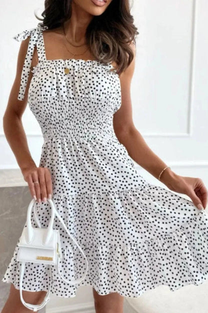 Elegant Backless Sleeveless A-Line Mini Dress