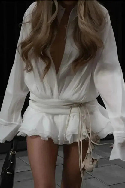 Chiffon Mini Dress