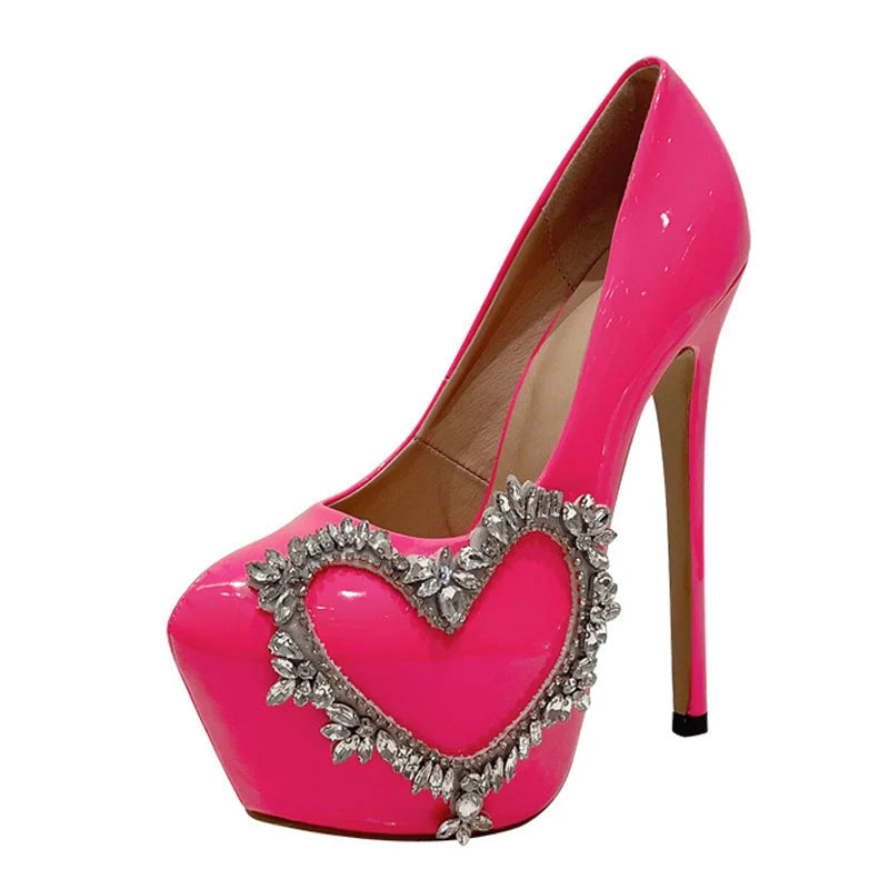 Pink High Heels Women Pumps