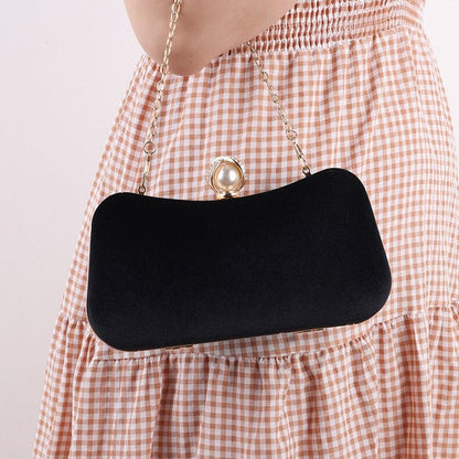 Megan Velvet Clutch