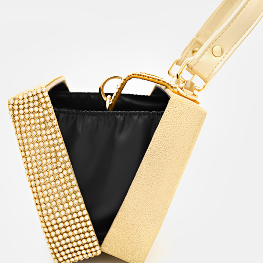 Diamond Encrusted Handbag By Pamela