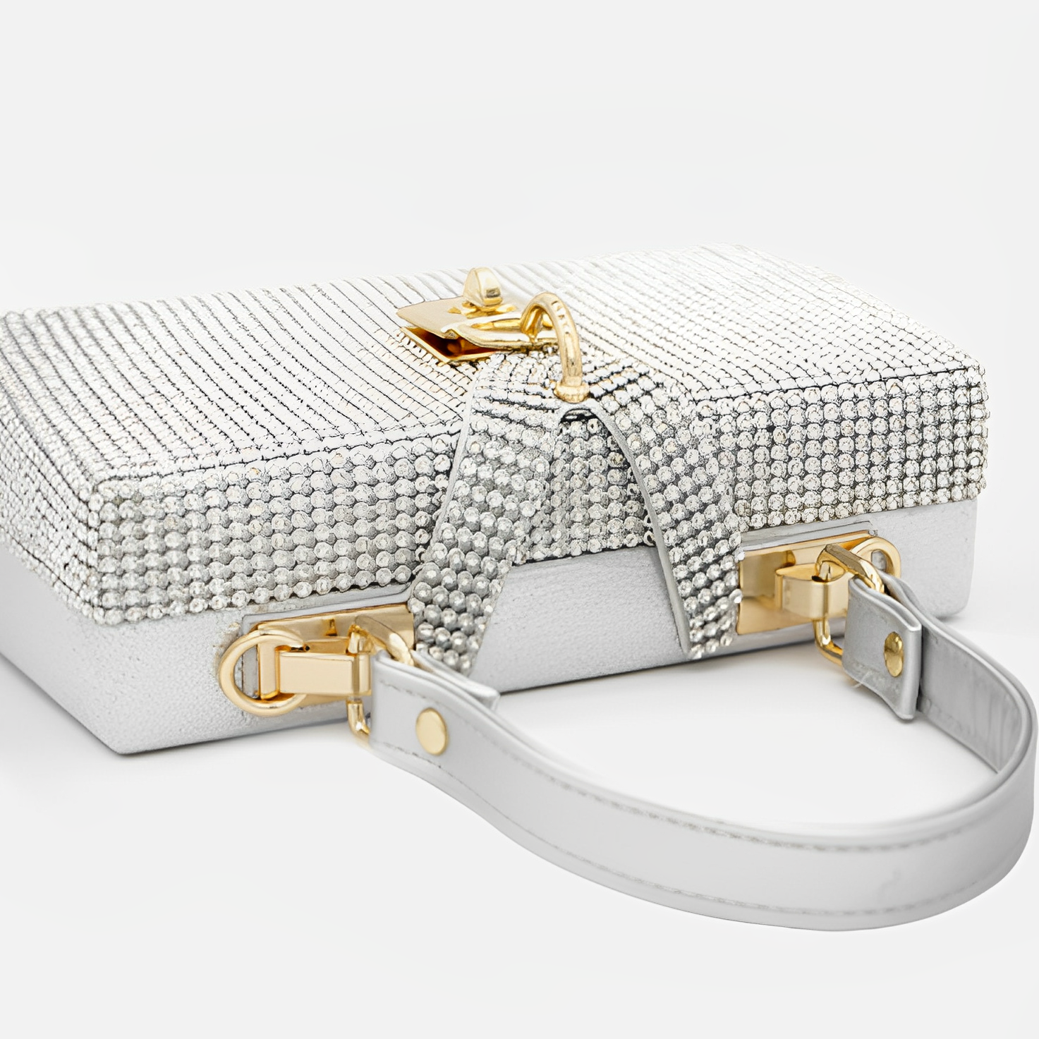 Diamond Encrusted Handbag By Pamela