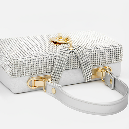 Diamond Encrusted Handbag By Pamela