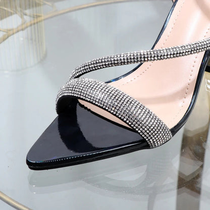 Elegant Green High Heel Shoes For Summer New Luxury Design
