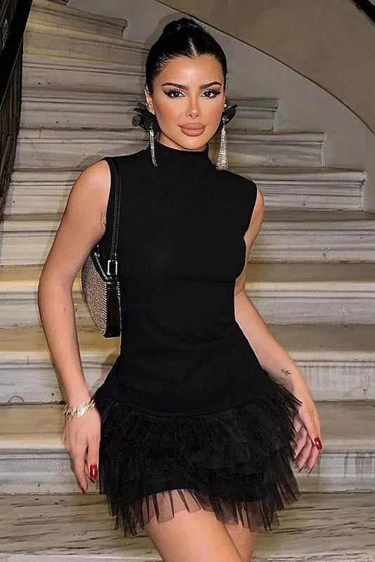 Sleeveless Bodycon Mini Dress