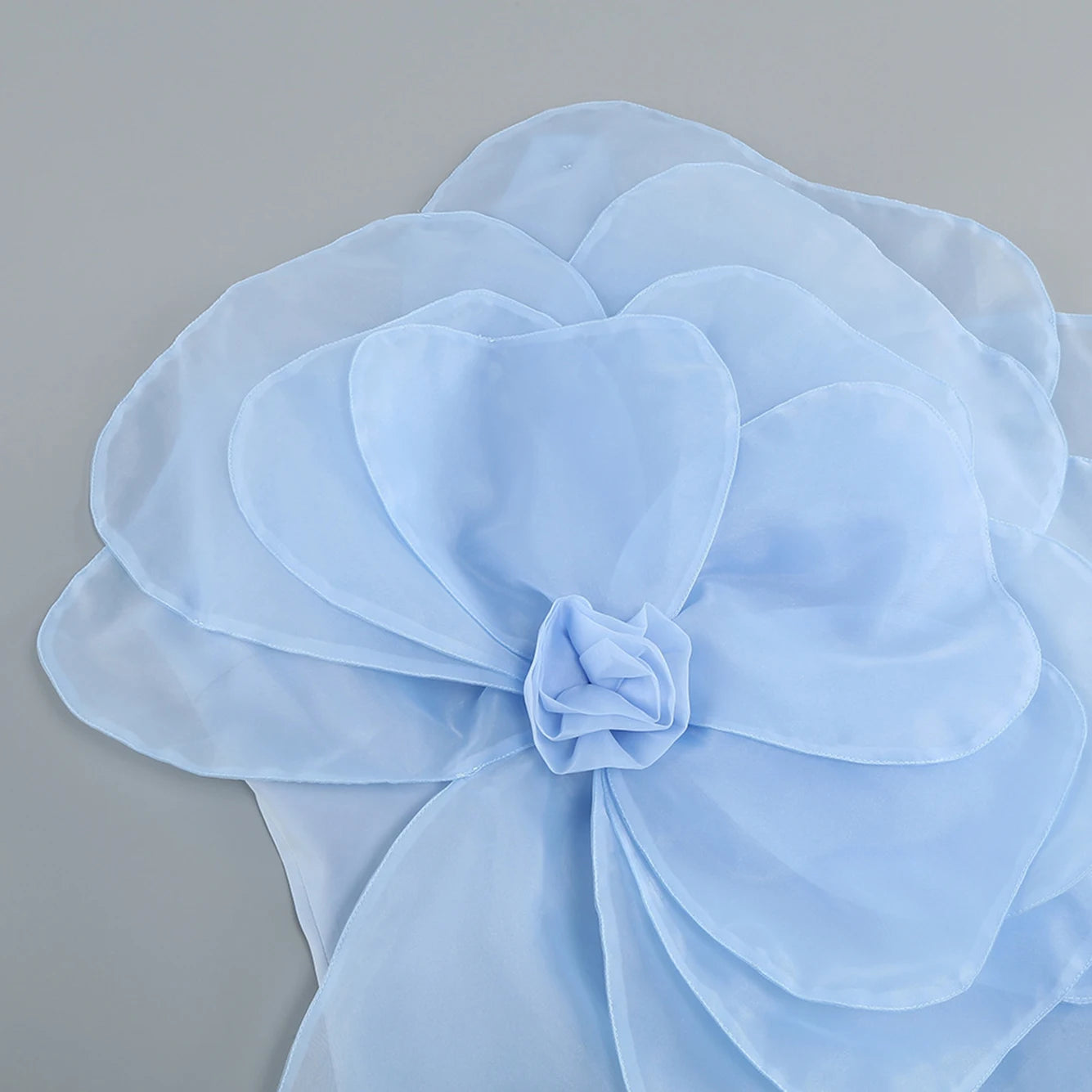 Maria One Shoulder Dress With Large Flower