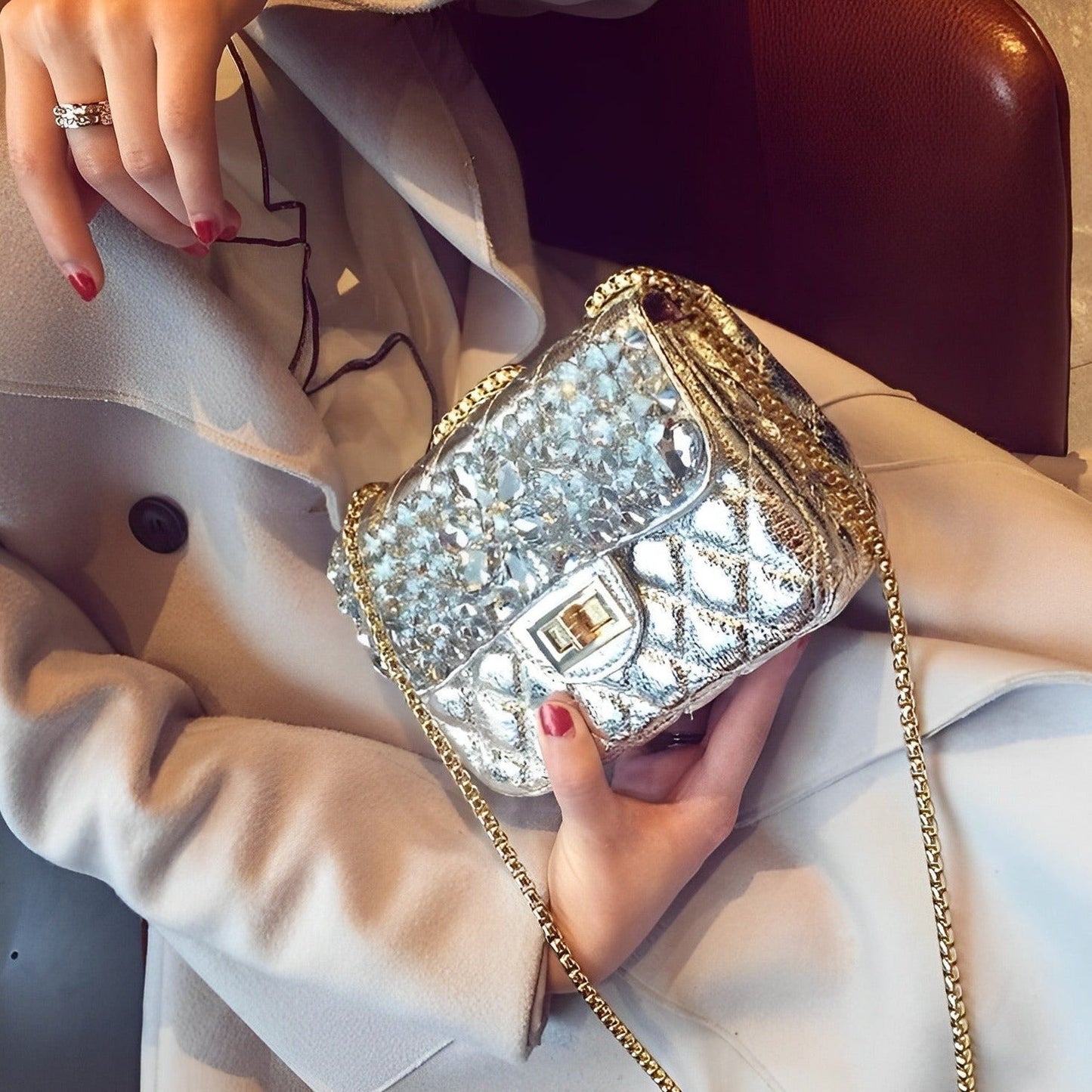 Erica Clutch Bag With Fragrance