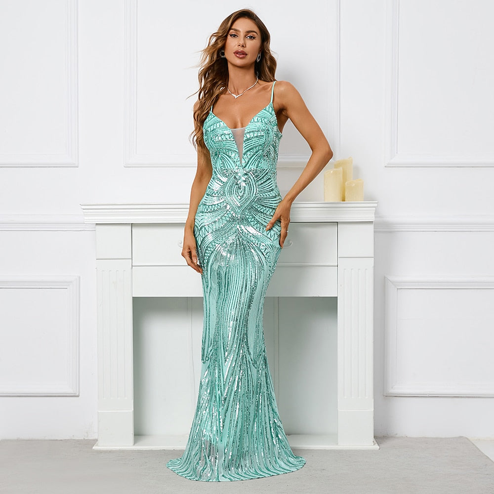 Arabella Sequin Mermaid Gown
