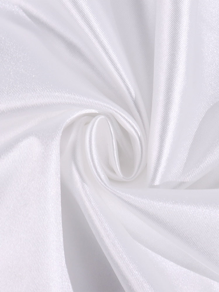Breeta Satin Strapless Dress