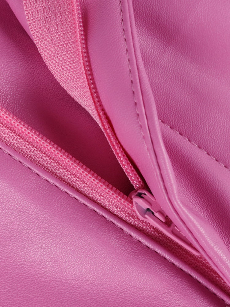 Evelyn Vegan Leather Dress Set