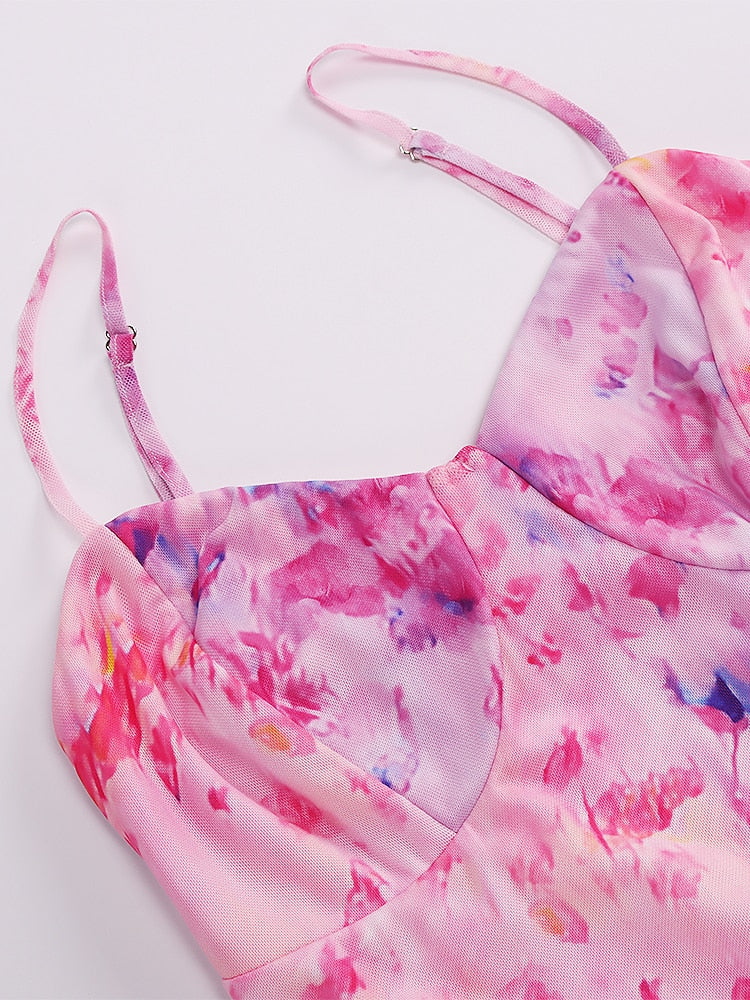 Grace Mesh Flower Dress