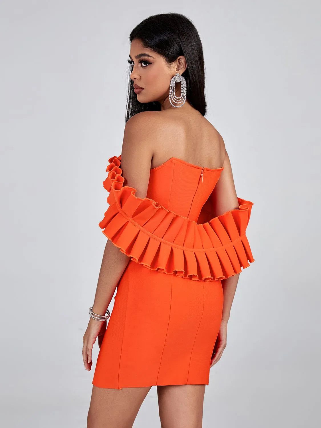 Off Shoulder Bandage Dress