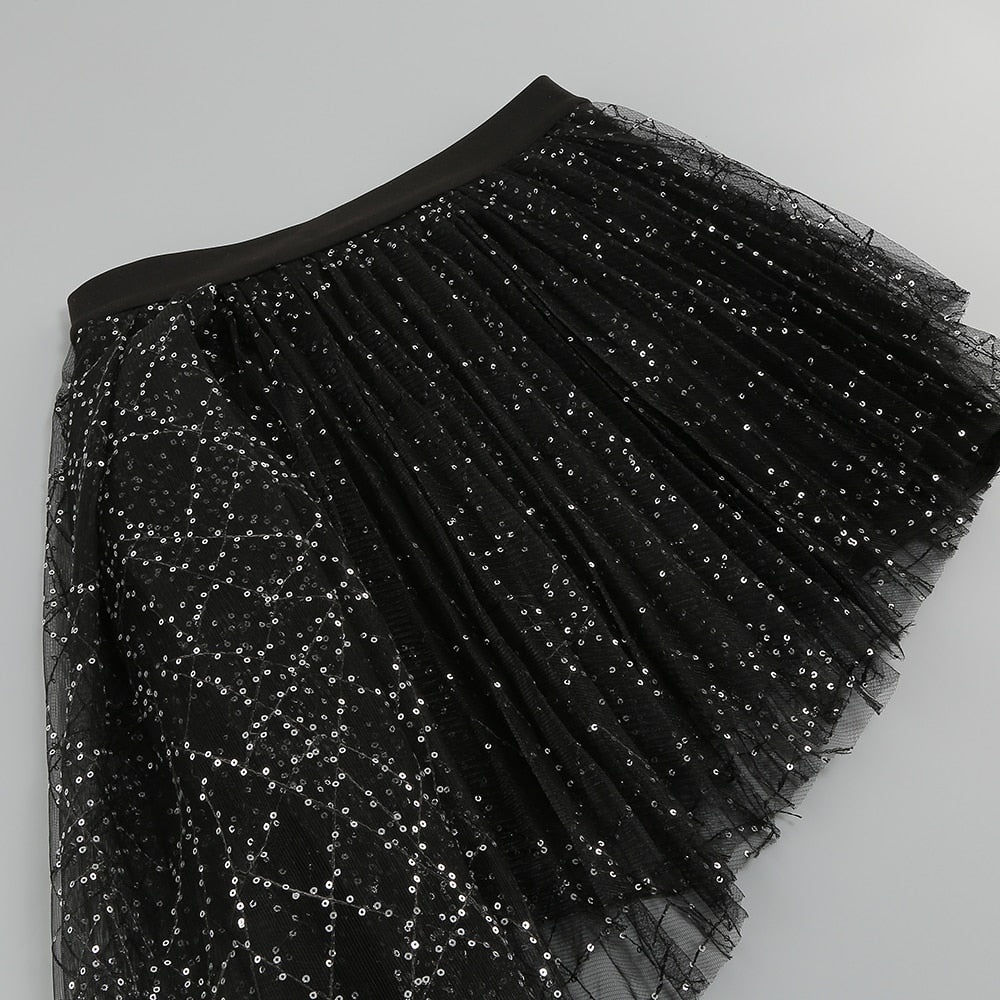 Ivanna Sequin Rhinestone Dress Set