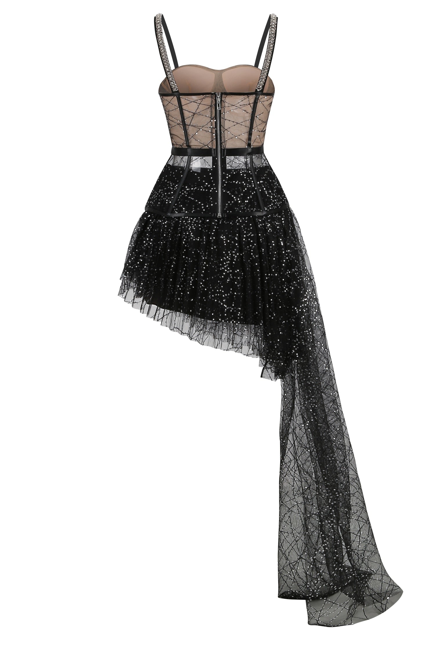 Ivanna Sequin Rhinestone Dress Set
