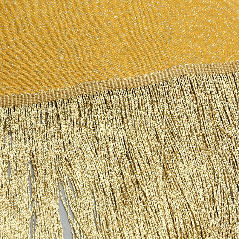 Jane Bandage Tassel Dress