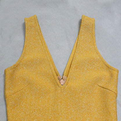 Jane Bandage Tassel Dress