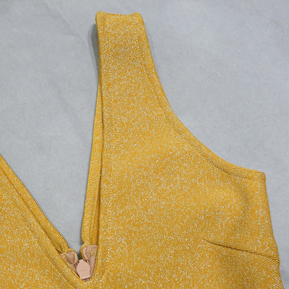 Jane Bandage Tassel Dress