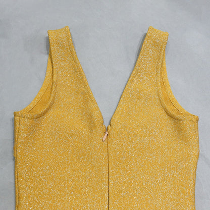 Jane Bandage Tassel Dress