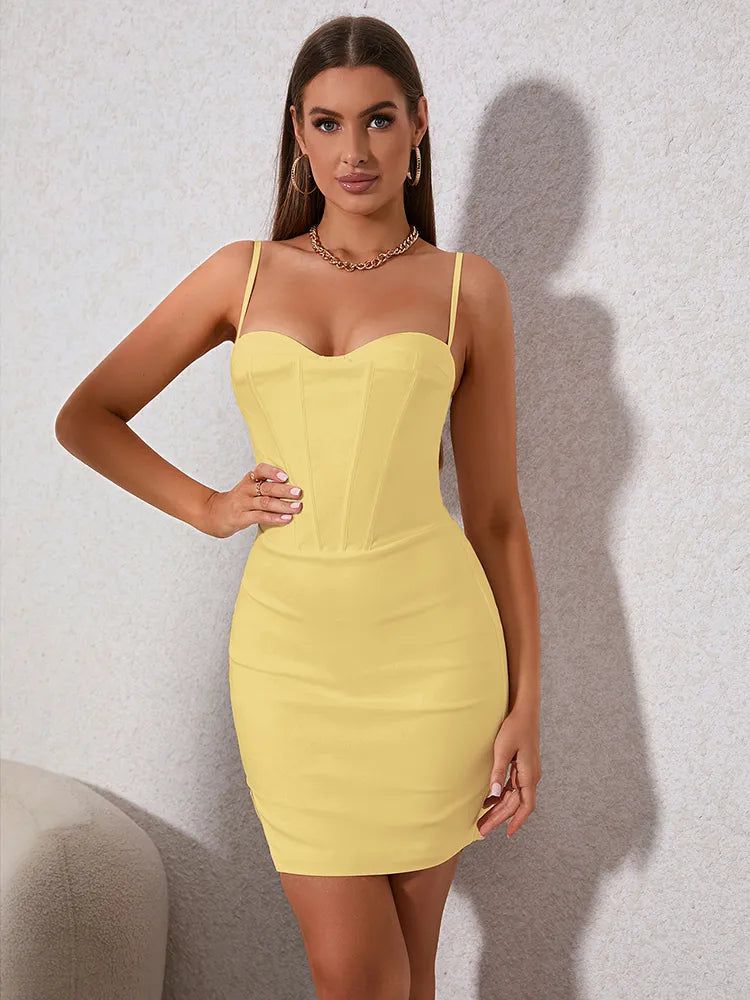 Kloe Corset Dress - SunsetFashionLA