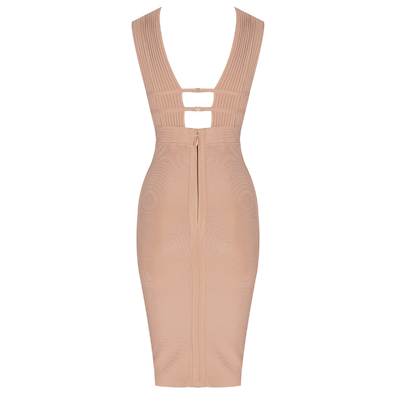 Rebecca Bandage Dress With Cut Out Detail