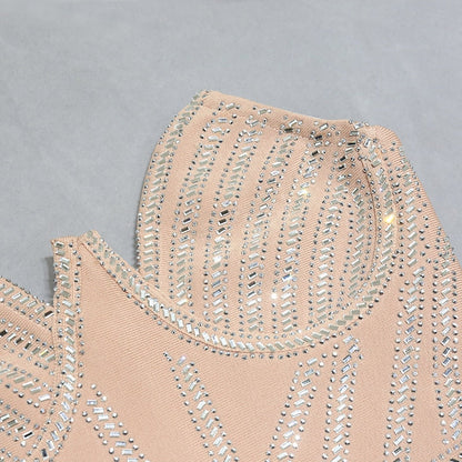 Shani Rhinestone Bandage Dress