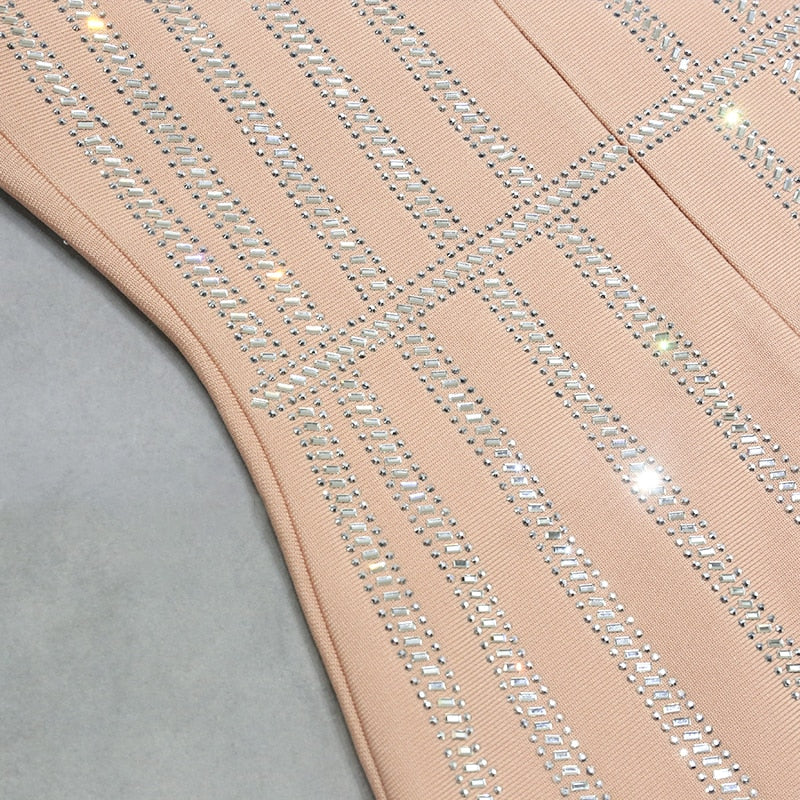 Shani Rhinestone Bandage Dress