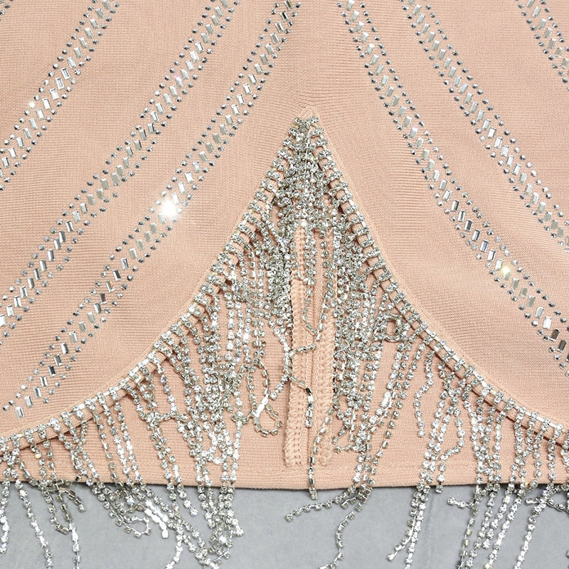 Shani Rhinestone Bandage Dress