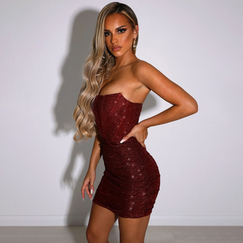 Dazzling Sequin Dress With Radiant Shine
