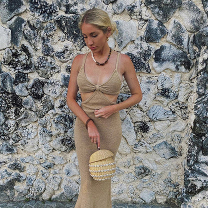 Tulum Cut Out Maxi Dress